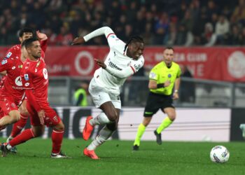 Rafael Leao of AC Milan vs Monza لياو ميلان مونزا