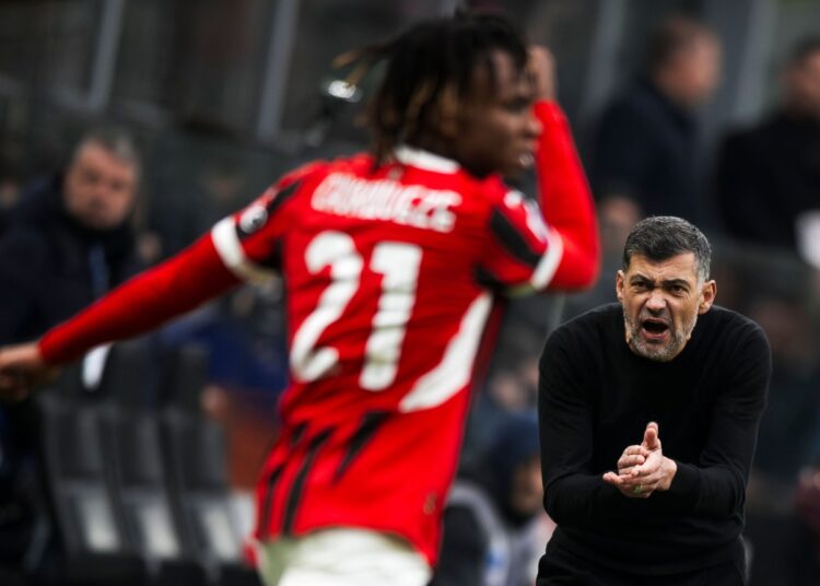 Sergio Conceicao and Samuel Chukwueze