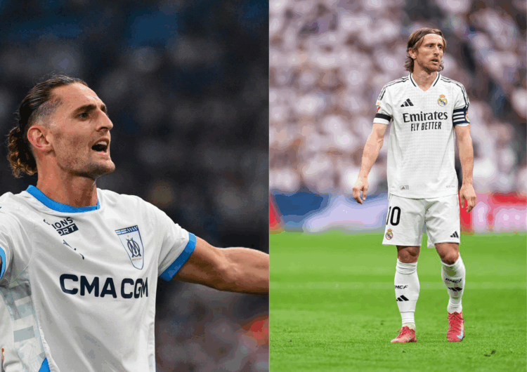 Adrien Rabiot Luka Modric رابيو مودريتش