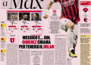 Gazzetta: Gimenez scores for Mexico and sends a message to Allegri
