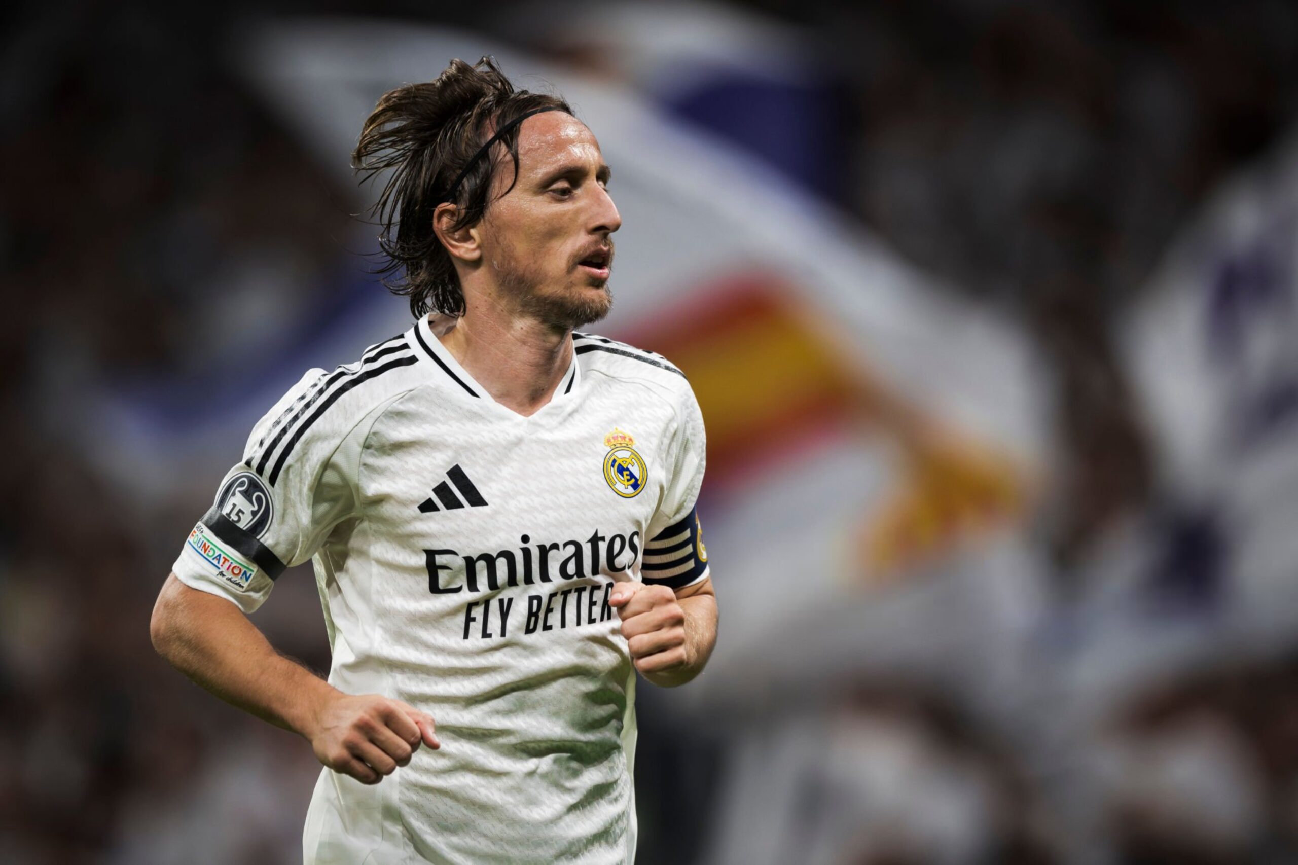 Luka Modric of Real Madrid ريال مدريد مودريتش