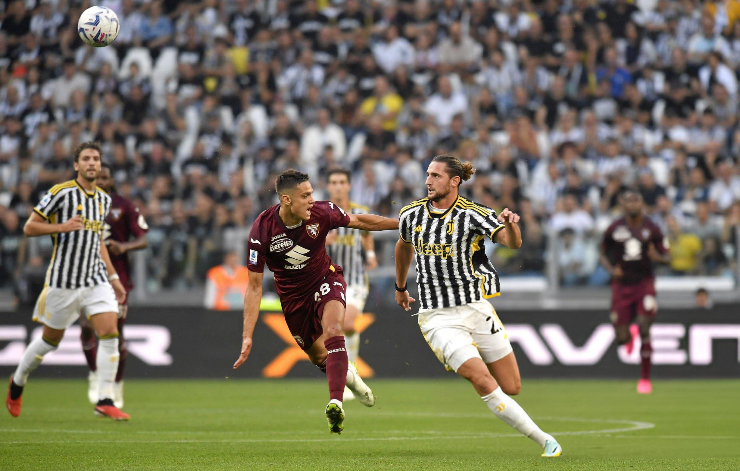 Juventus Adrien Rabiot Samuele Ricci Torino
