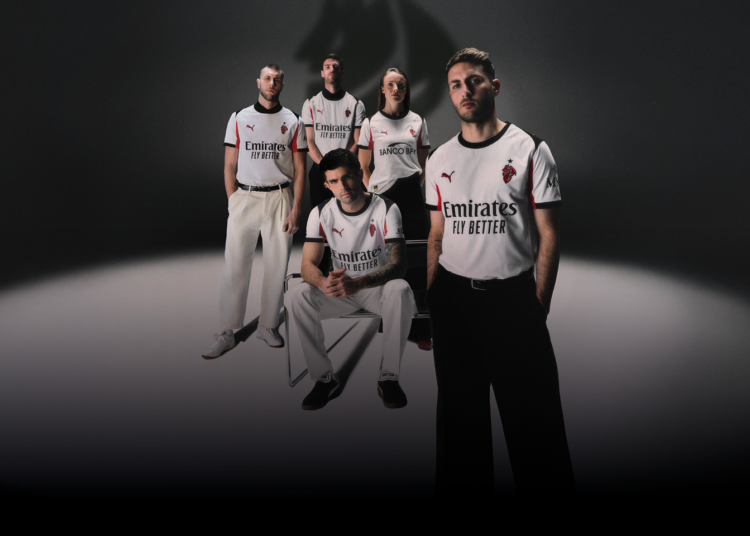 El AC Milan y PUMA presentan una nueva y diabólica equipación visitante para la temporada 2025/26