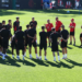 Allegri and his AC Milan players