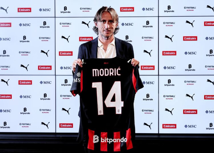 Luka Modric AC Milan ميلان مودريتش