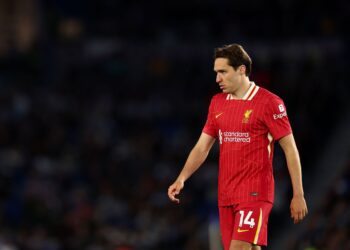 Federico Chiesa of Liverpool