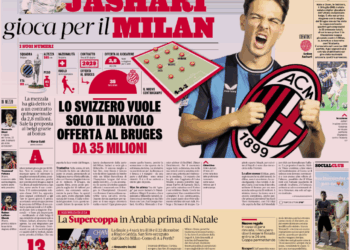 Jashari wants only Milan – €35M offer sent to Club Brugge