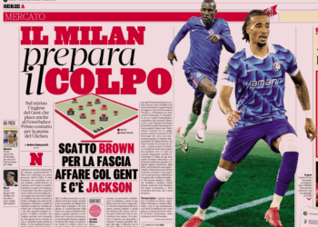 Gazzetta: AC Milan prepares for a move – Brown and Jackson linked