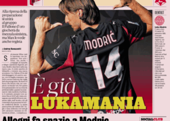Gazzetta: Allegri makes room for Modric