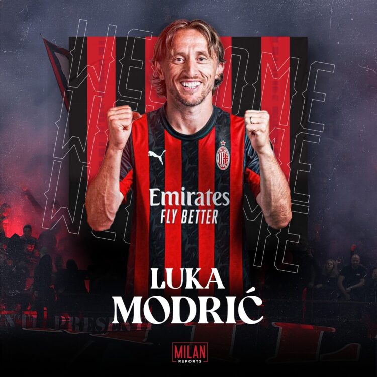 Luka Modric مودريتش AC Milan ميلان
