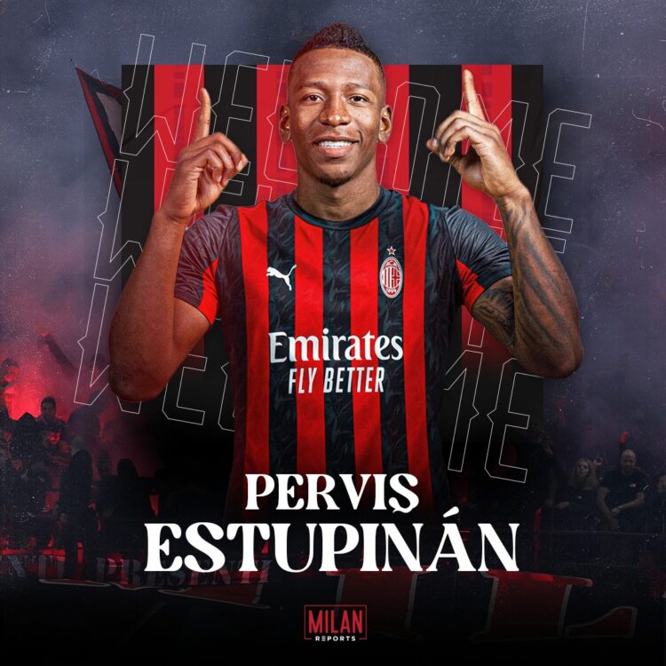 AC Milan Pervis Estupinan إستوبينان ميلان
