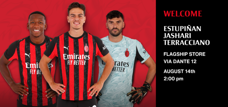 Meet & Greet | Estupinan, Jashari, and Terracciano at the Flagship Store
