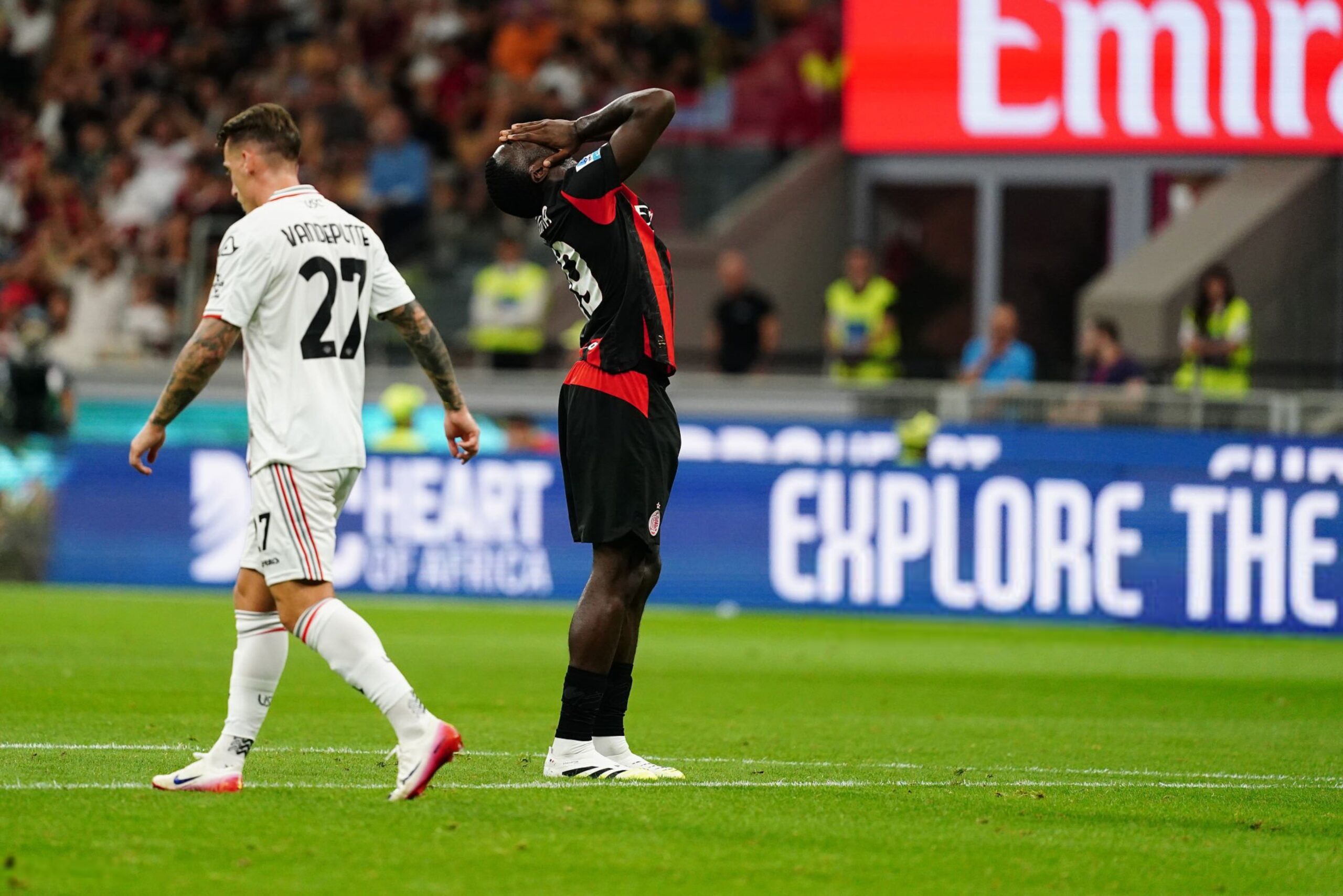 AC Milan Youssouf Fofana dejected يوسف فوفانا ميلان