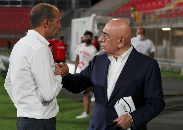 Massimiliano Allegri Adriano Galliani