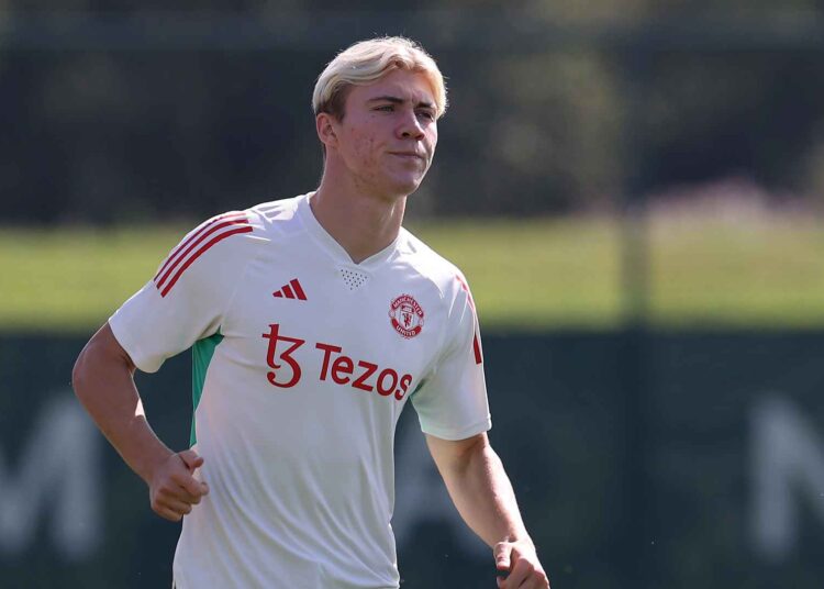 Rasmus Højlund Manchester United هويلوند