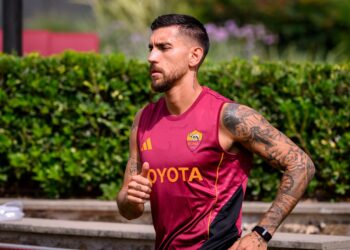 Lorenzo Pellegrini of AS Roma