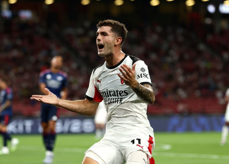 Christian Pulisic AC Milan ميلان بوليسيك