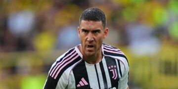 Dusan Vlahovic of Juventus