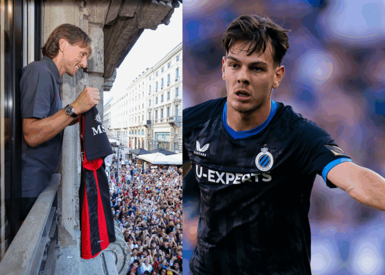 Luka Modric Ardon Jashari جاشاري ميلان مودريتش AC Milan