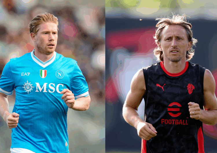 Luka Modric Kevin De Brune مودريتش دي بروين