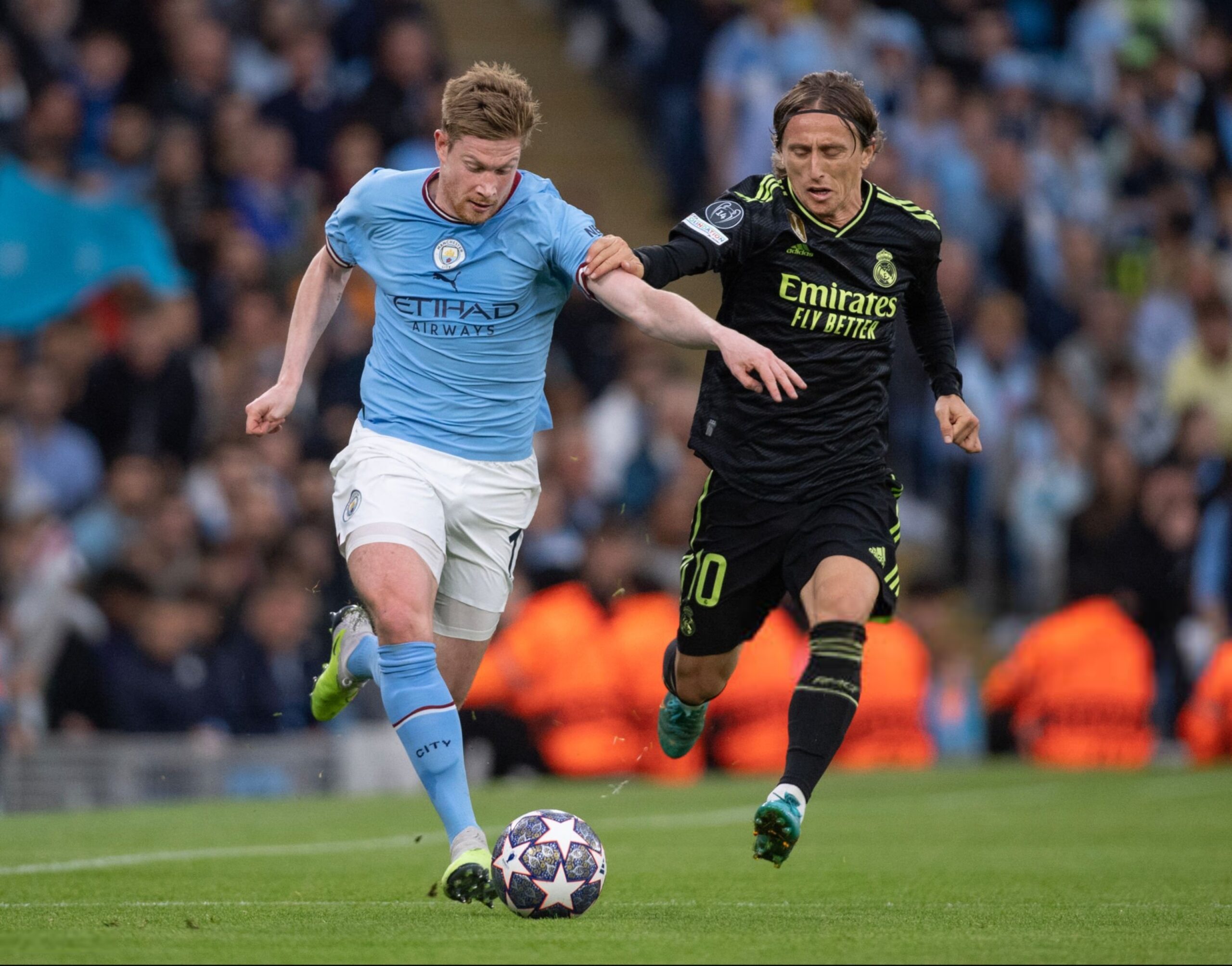 Luka Modric and Kevin De Bruyne 