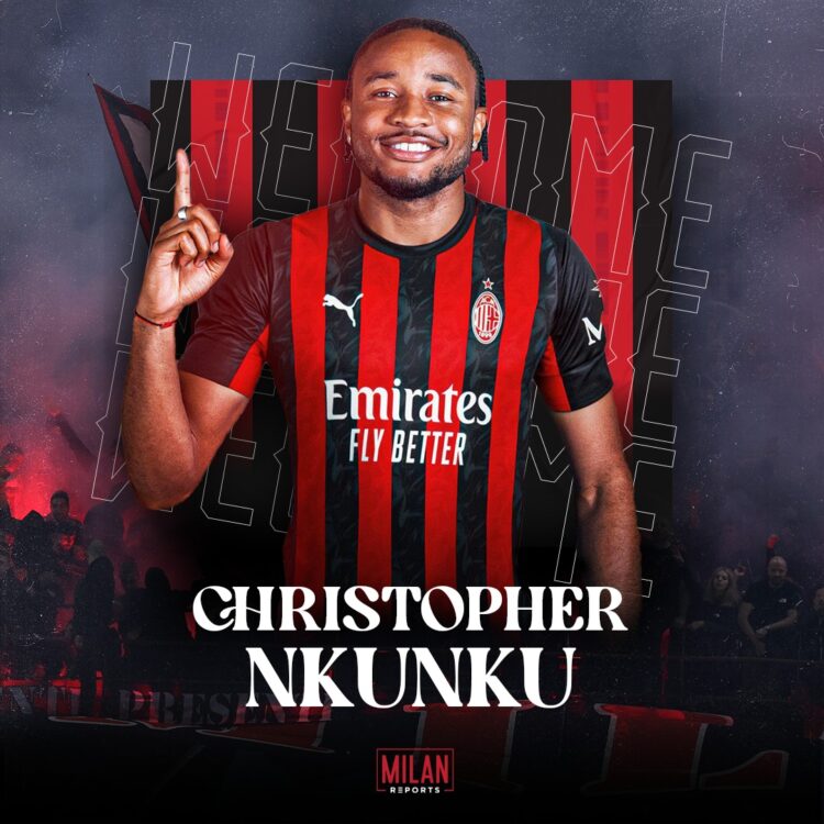 Christopher Nkunku AC Milan ميلان نكونكو