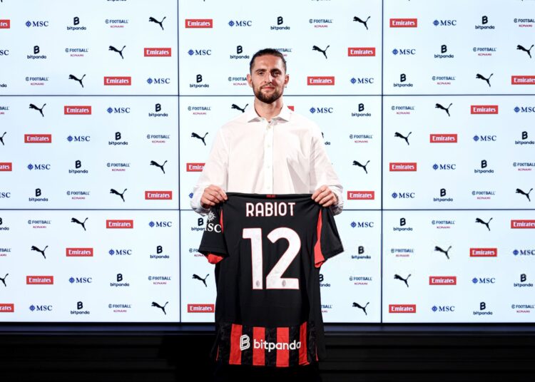 Adrien Rabiot of AC Milan رابيو ميلان