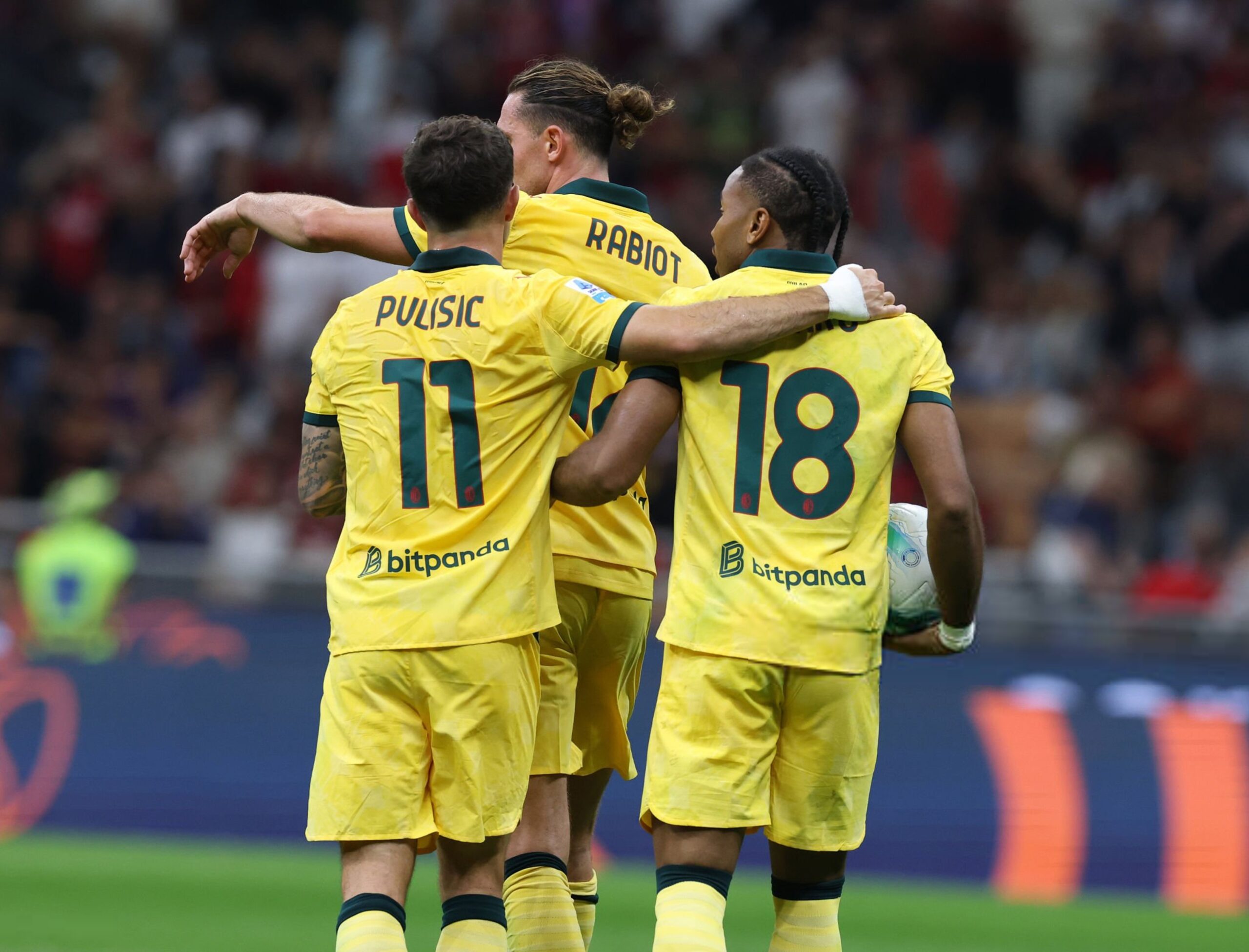 Christian Pulisic Christopher Nkunku Adrien Rabiot ميلان رابيو نكونكو بوليسيك