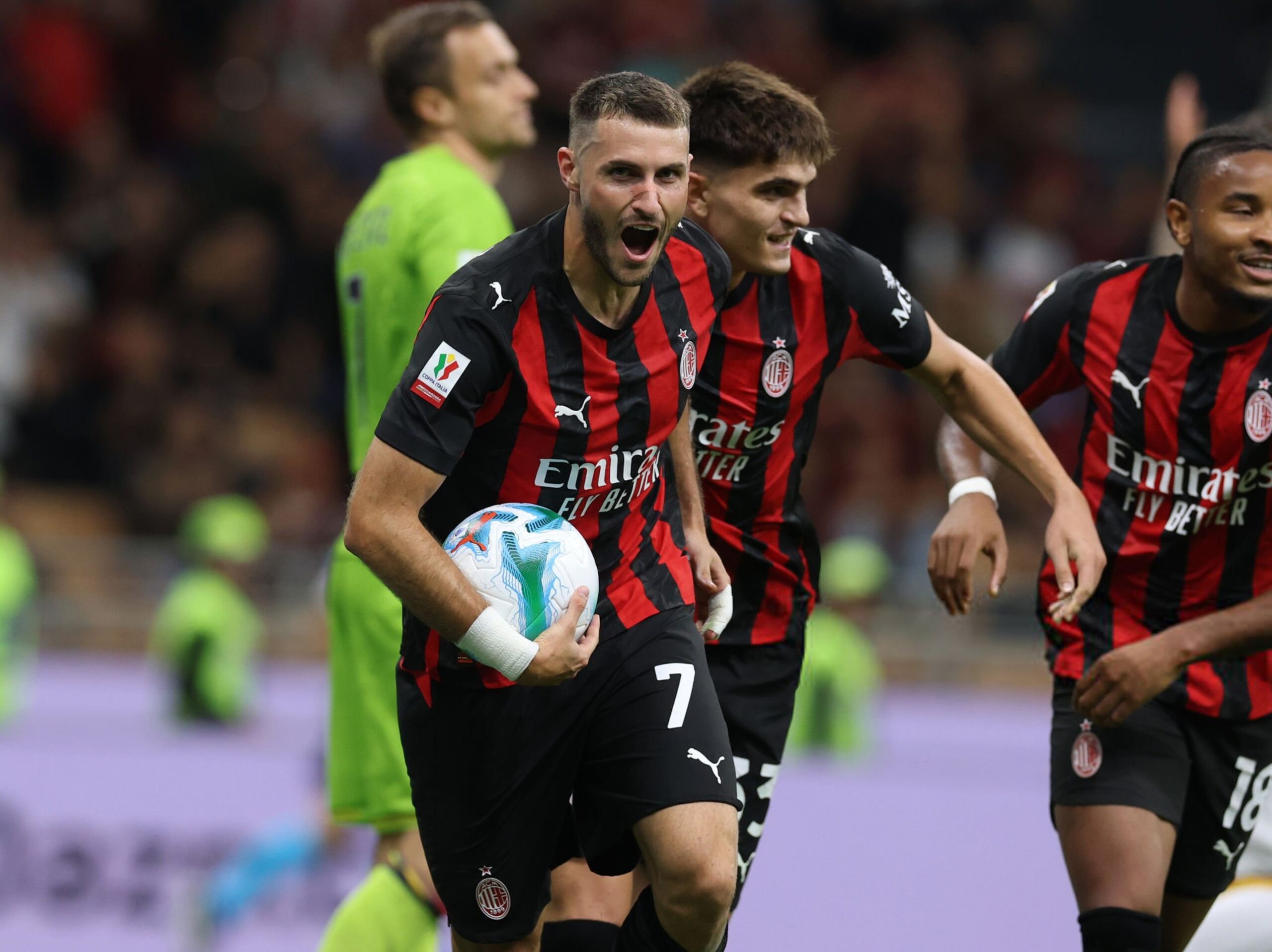 Santiago Gimenez AC Milan خيمينيز ميلان