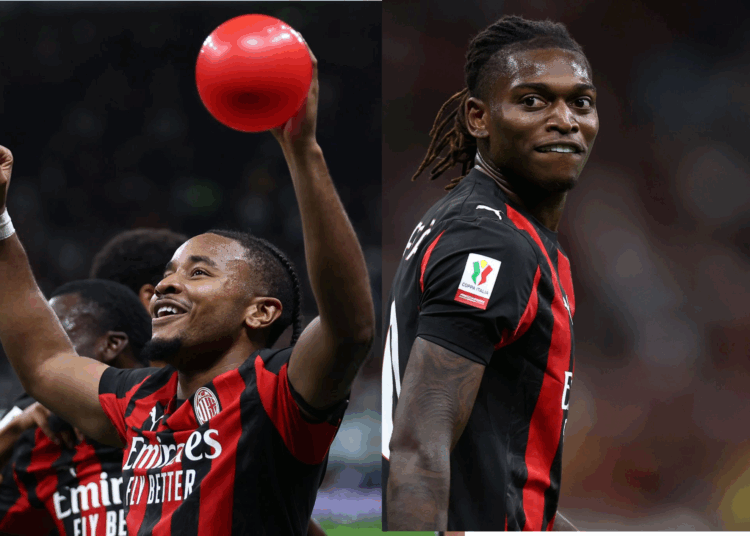 Rafael Leao Christopher Nkunku Milan لياو نكونكو ميلان
