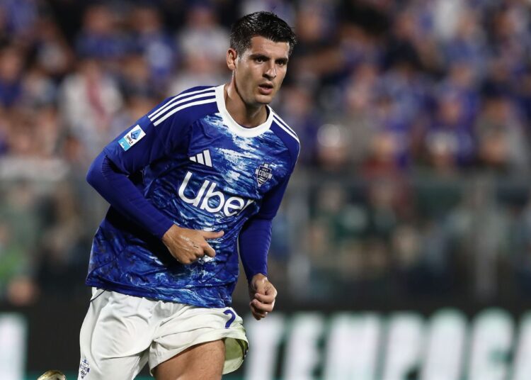 Alvaro Morata of Como