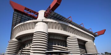 San Siro view AC Milan سان سيرو ميلان