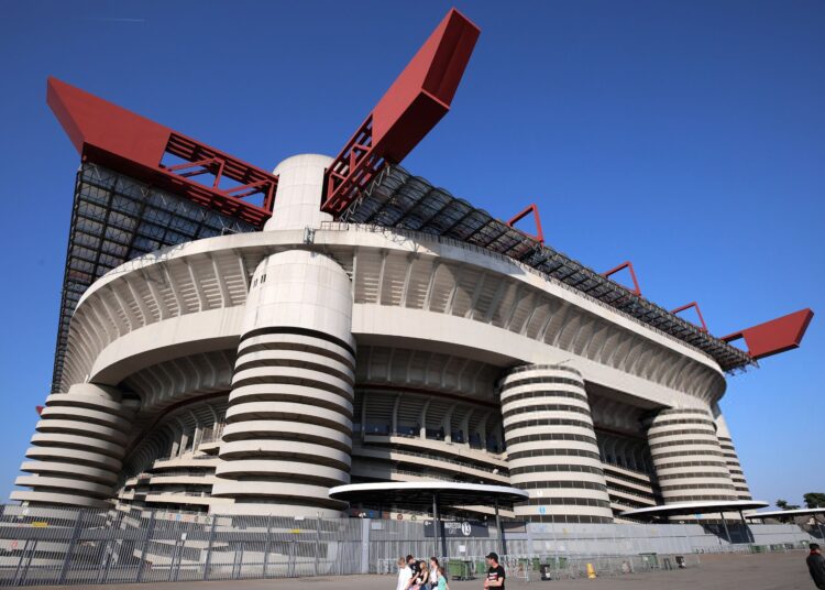 San Siro view AC Milan سان سيرو ميلان