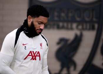 Joe Gomez of Liverpool