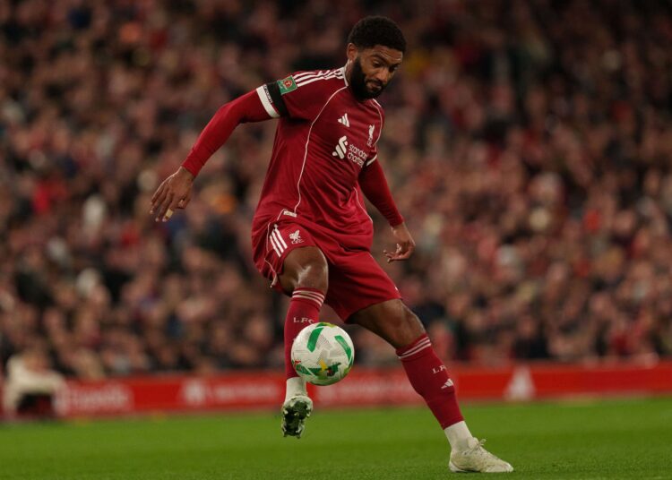 Joe Gomez of Liverpool