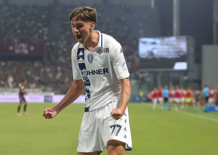 Bohdan Popov of Empoli