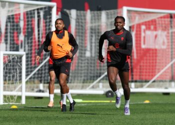 Rafael Leao Christopher Nkunku AC Milan ميلان نكونكو لياو