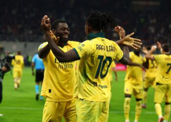 Youssouf Fofana Rafael Leao Milan ميلان لياو فوفانا