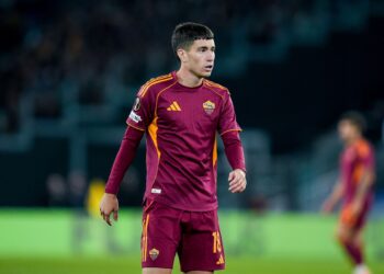 Matias Soulé of Roma