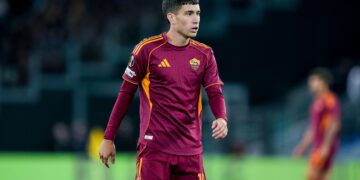 Matias Soulé of Roma