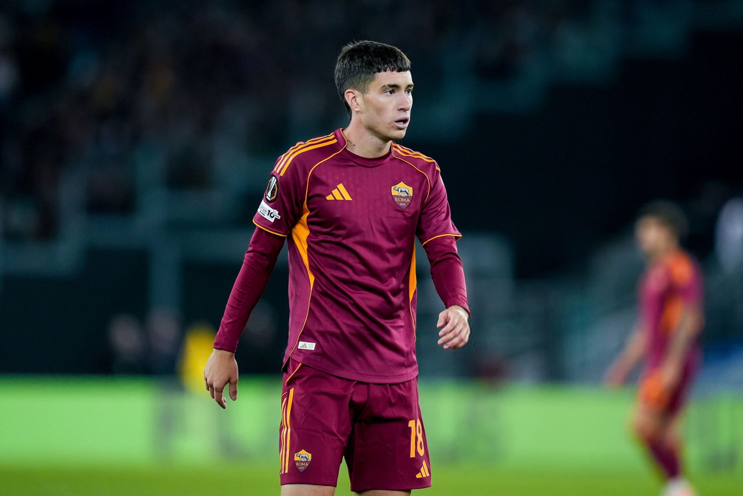 Matias Soulé of Roma