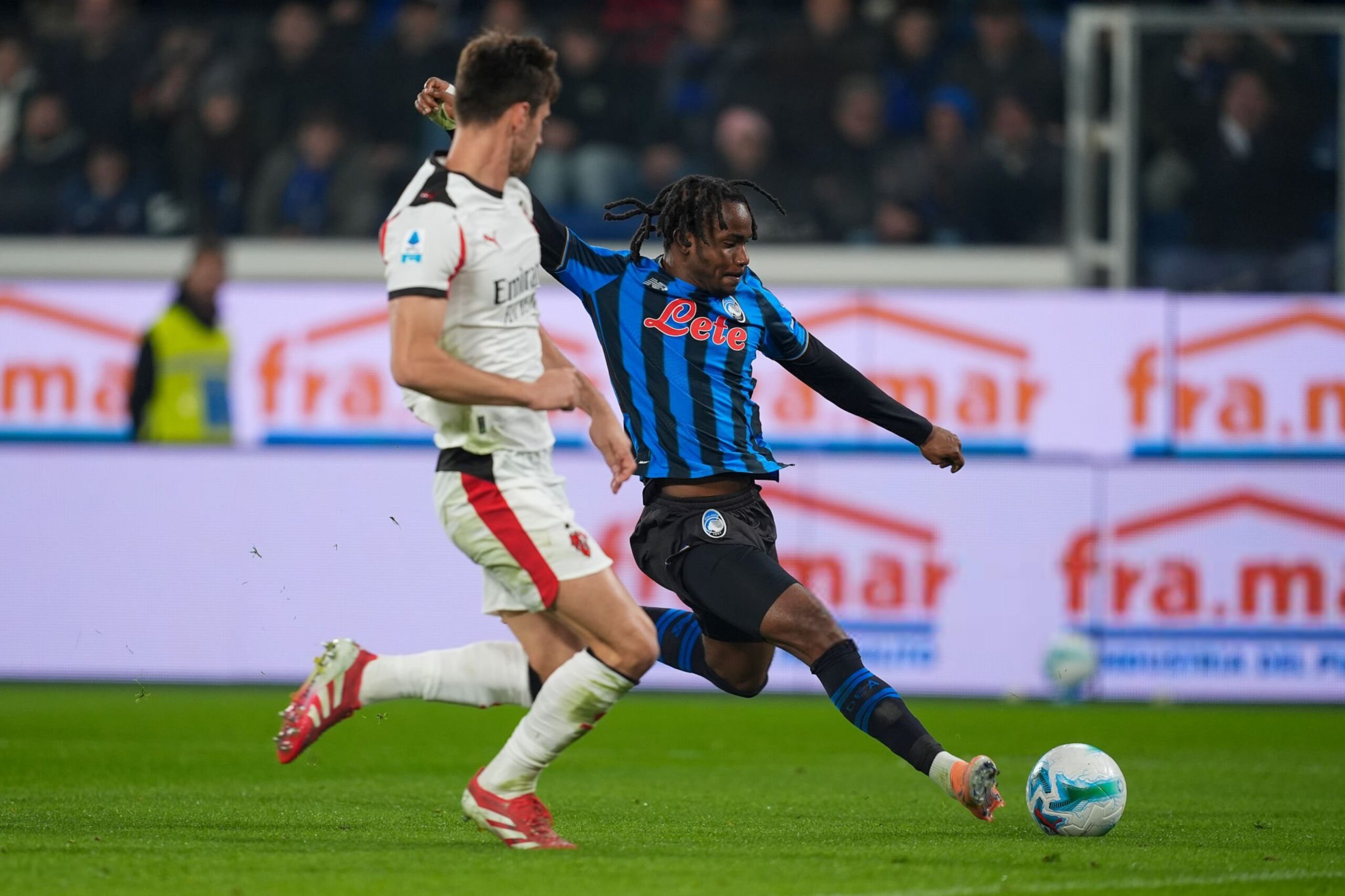 Matteo Gabbia and Ademola Lookman