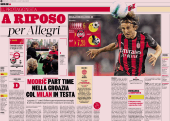 Gazzetta: Modric part-time with Croatia and fully focused on Milan