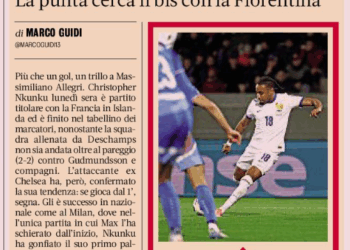 Nkunku wants to take a starting spot in Allegri’s Milan