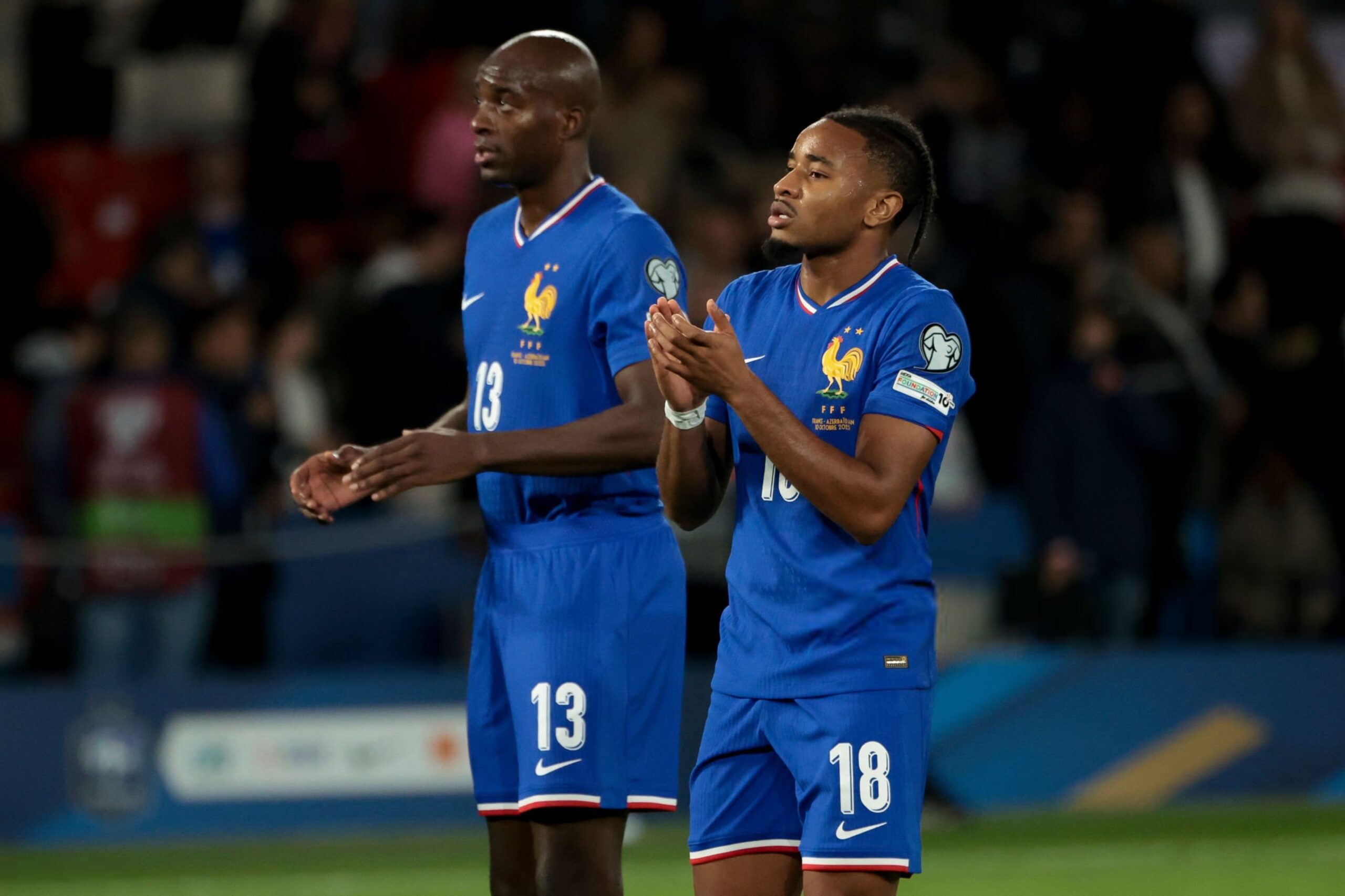 Christopher Nkunku and Jean-Philippe Mateta