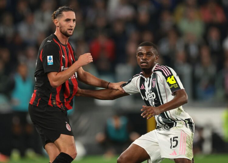 Adrien Rabiot and Pierre Kalulu