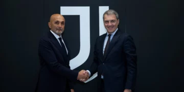 Luciano Spalletti and Damien Comolli