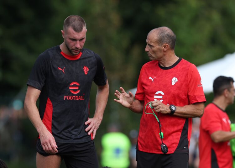 Strahinja Pavlovic AC Milan Allegri ميلان بافلوفيتش أليغري