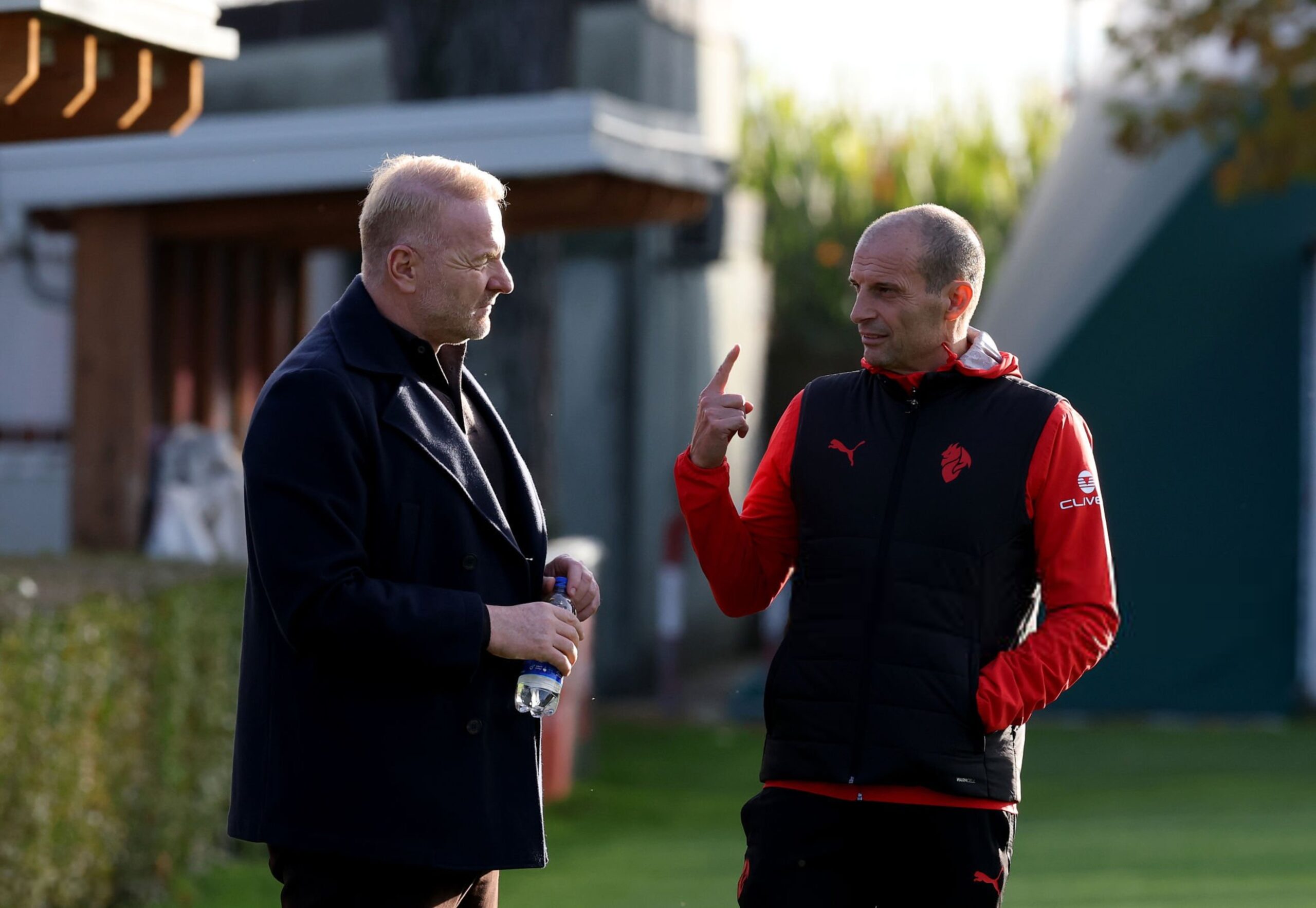 Massimiliano Allegri Igli Tare أليغري ميلان تاري