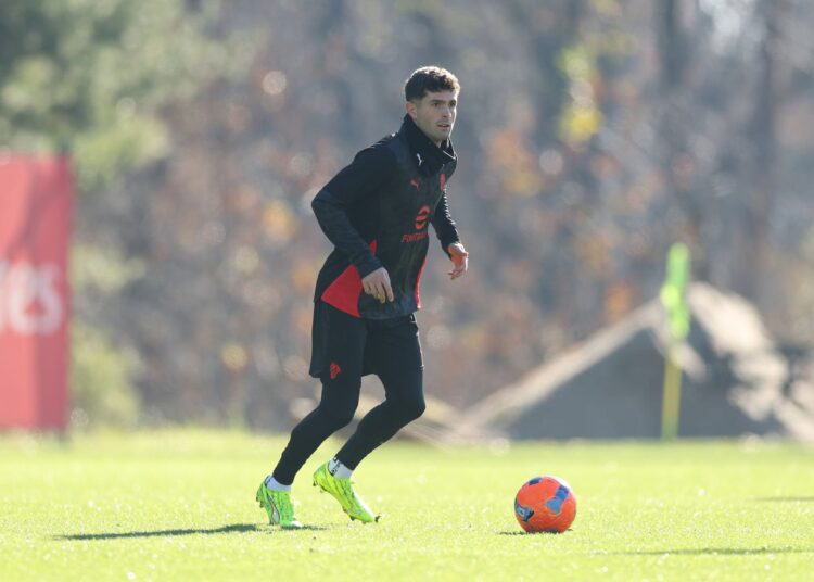 Christian Pulisic (AC Milan via Getty Images)